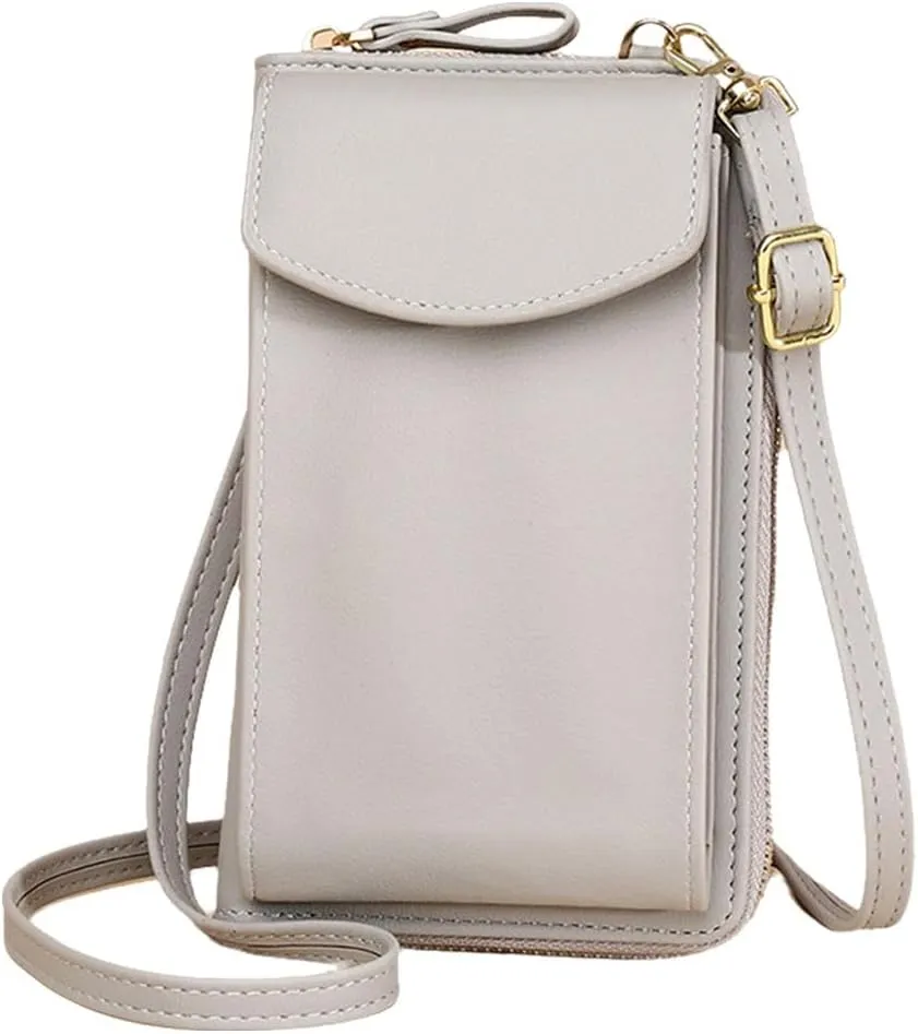 The Original Clutch Wallet - Vegan Leather Crossbody Clutch for Women with Multiple Compartments for Phone, Cards