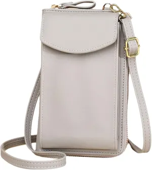 The Original Clutch Wallet - Vegan Leather Crossbody Clutch for Women with Multiple Compartments for Phone, Cards