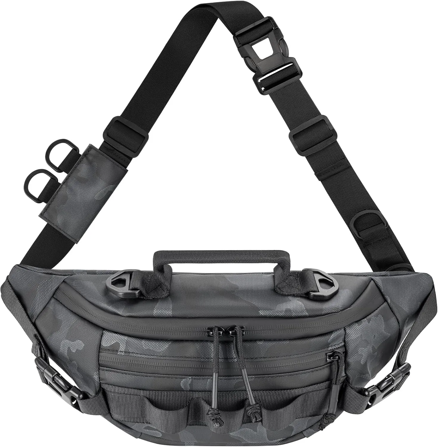 THKFISH Waterproof Fishing Tackle Waist Bag for Women & Men - Portable Sling for Outdoor Fly Fishing
