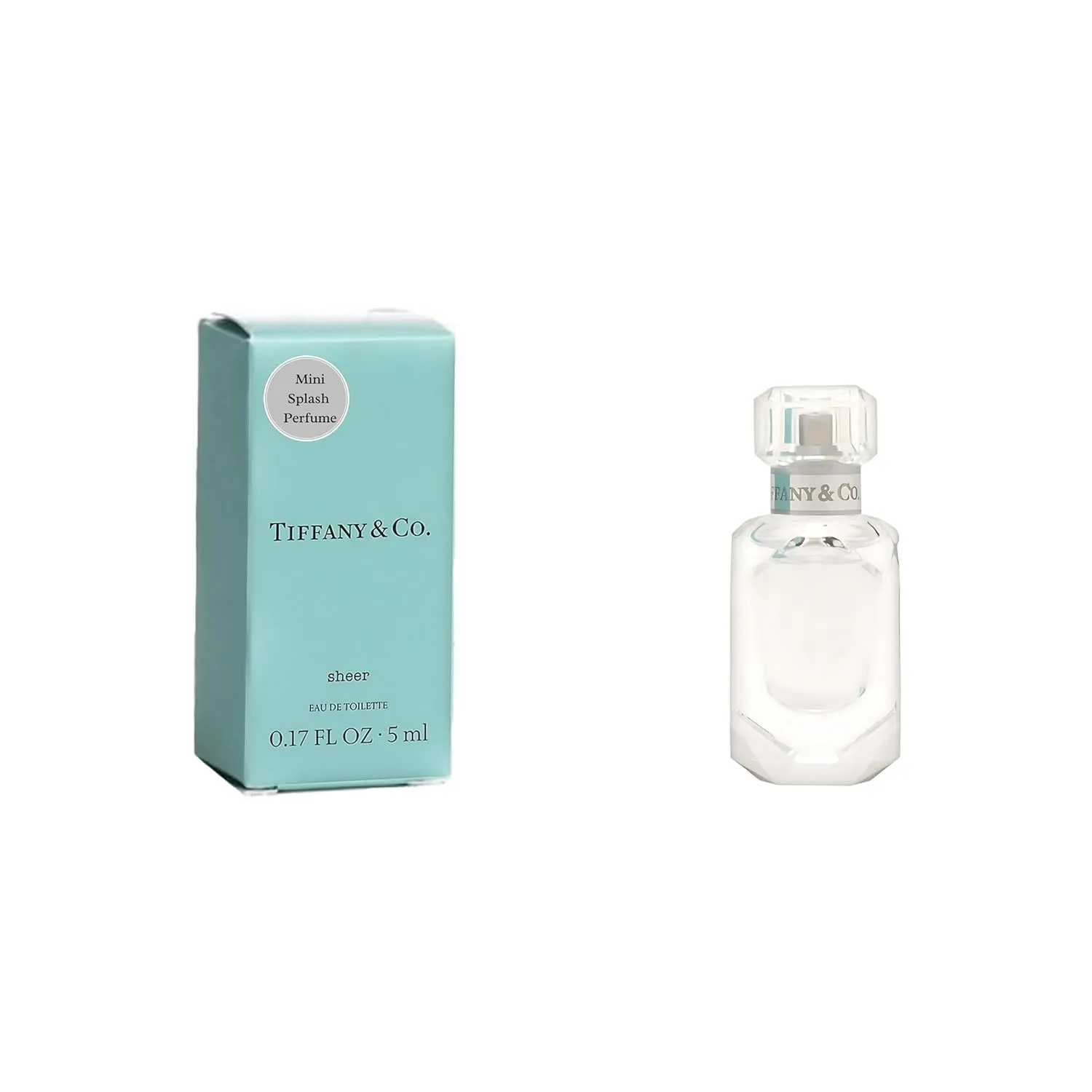 Tiffany & Co. Sheer Perfume for Women Mini EDT Splash 0.17 Ounce