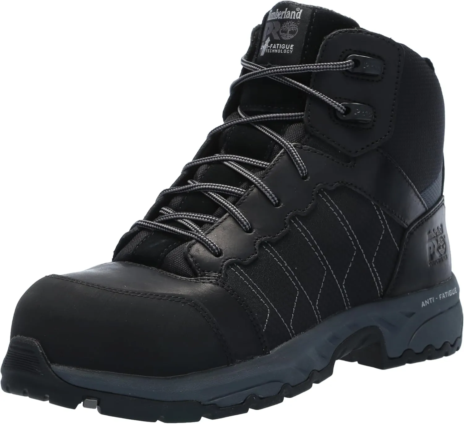 Timberland PRO Men's Payload 6 Inch Composite Safety Toe Industrial Work Boot, Black-2024 NEW, 14M