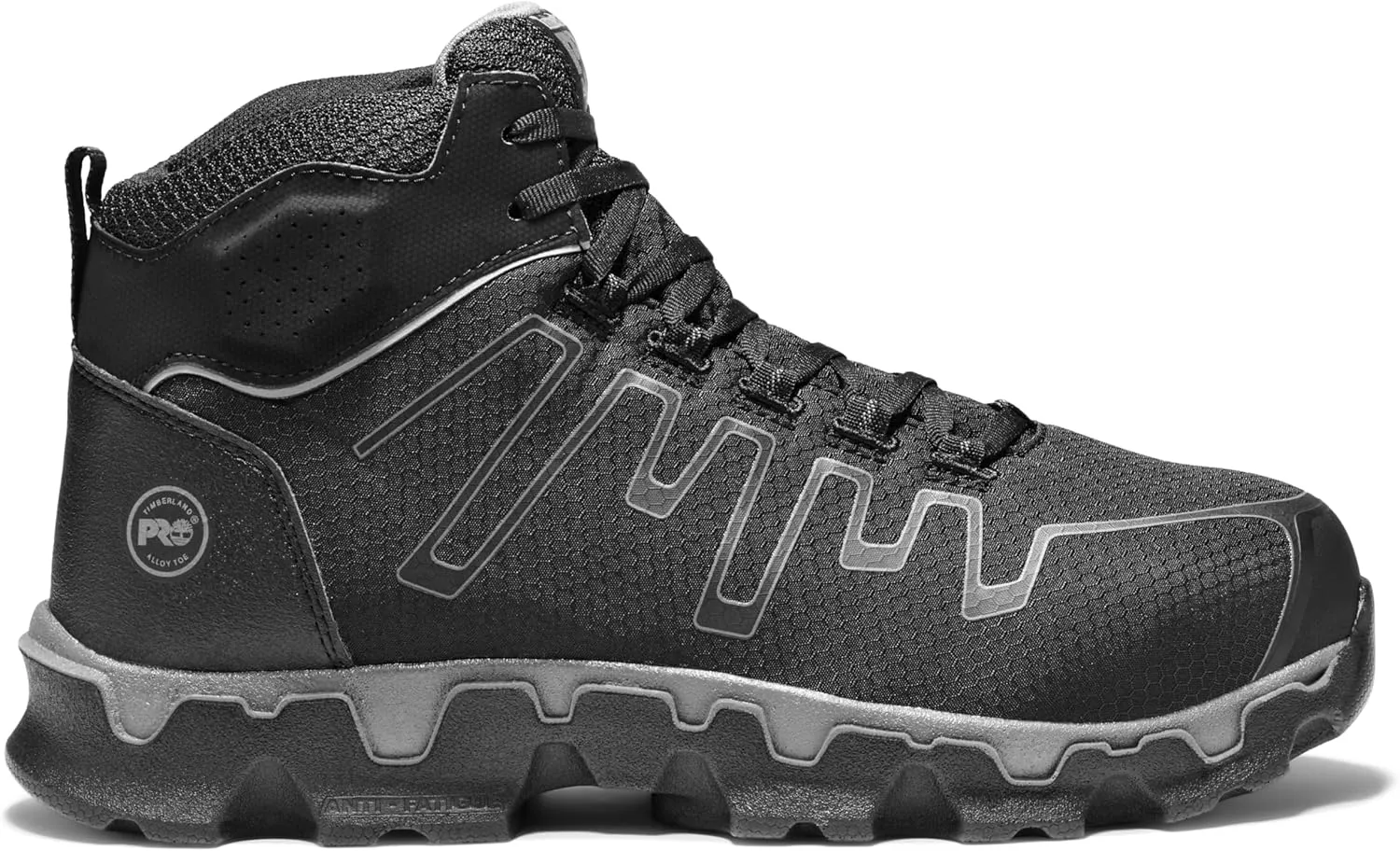 Timberland PRO mens Powertrain Sport Mid Alloy Safety Toe Industrial Ahletic Work Shoe