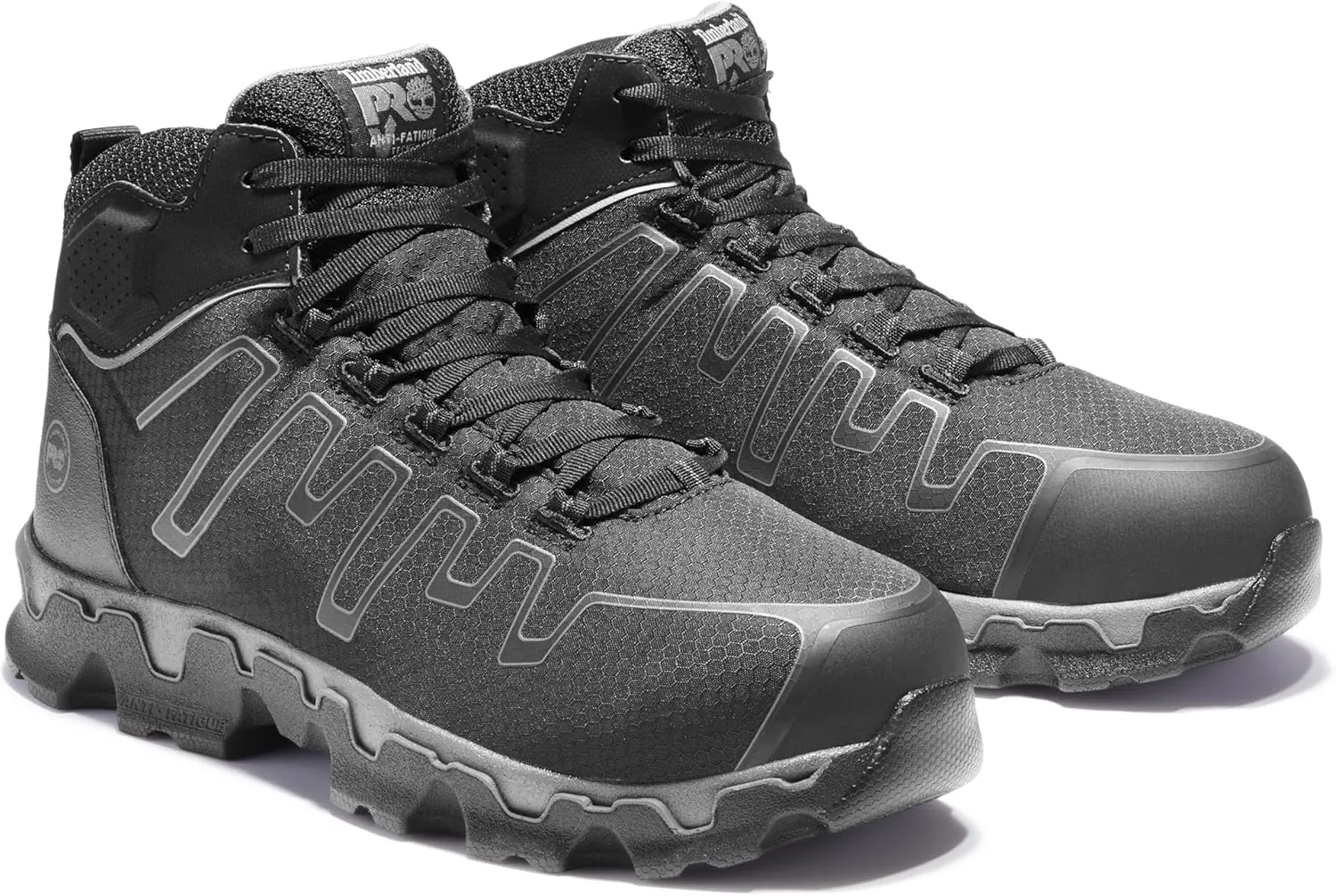 Timberland PRO mens Powertrain Sport Mid Alloy Safety Toe Industrial Ahletic Work Shoe