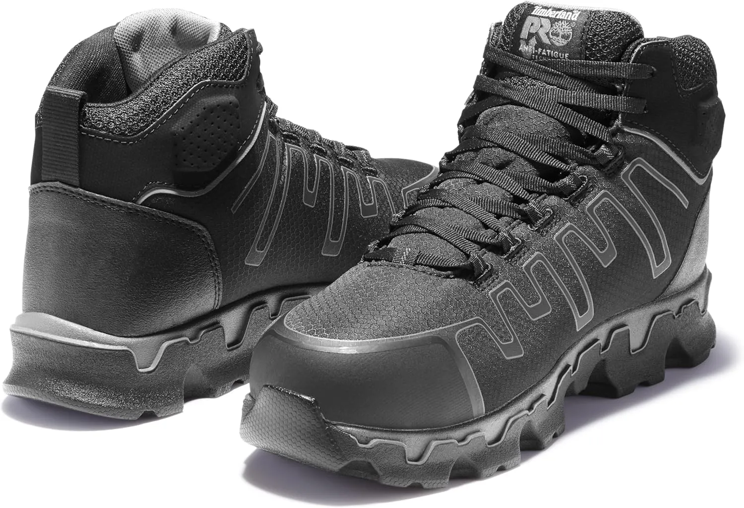 Timberland PRO mens Powertrain Sport Mid Alloy Safety Toe Industrial Ahletic Work Shoe