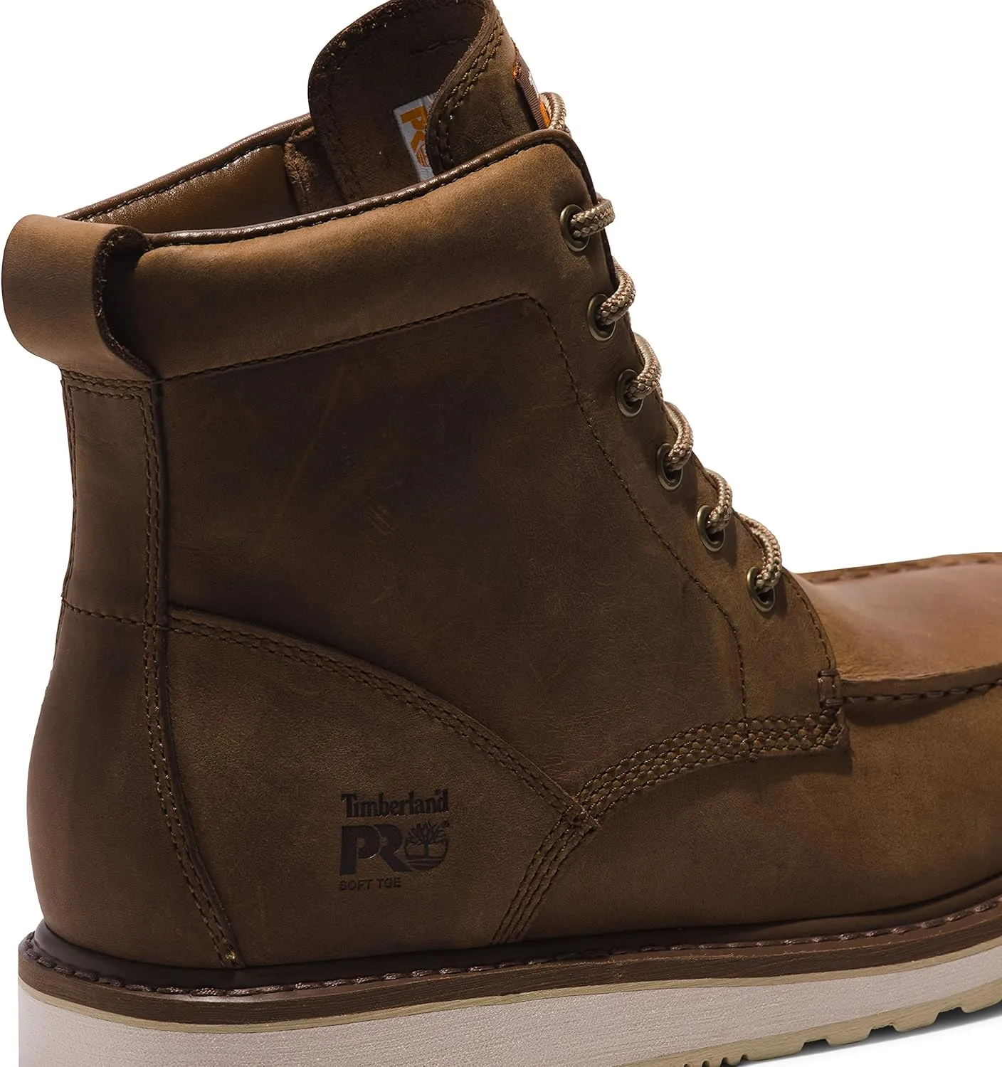 Timberland PRO Men's PRO Wedge 6" Moc Soft Toe Industrial Work Boot