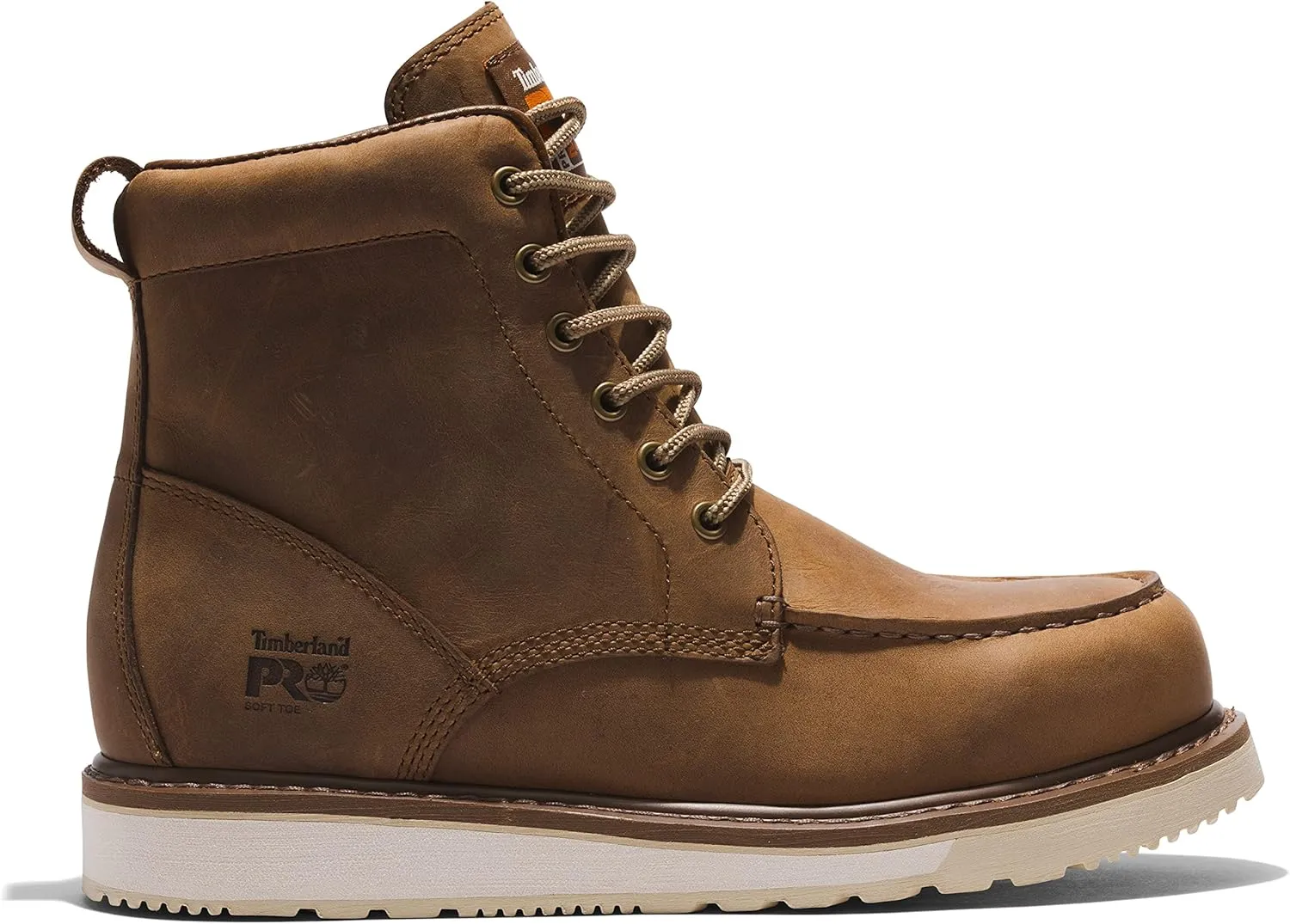 Timberland PRO Men's PRO Wedge 6" Moc Soft Toe Industrial Work Boot
