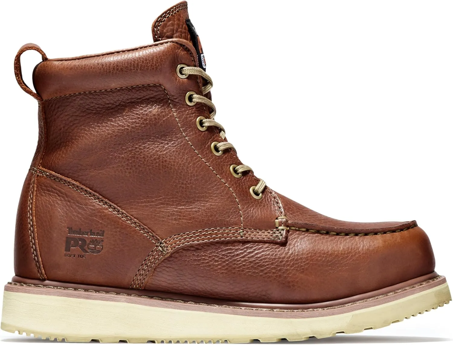 Timberland PRO Men's PRO Wedge 6" Moc Soft Toe Industrial Work Boot