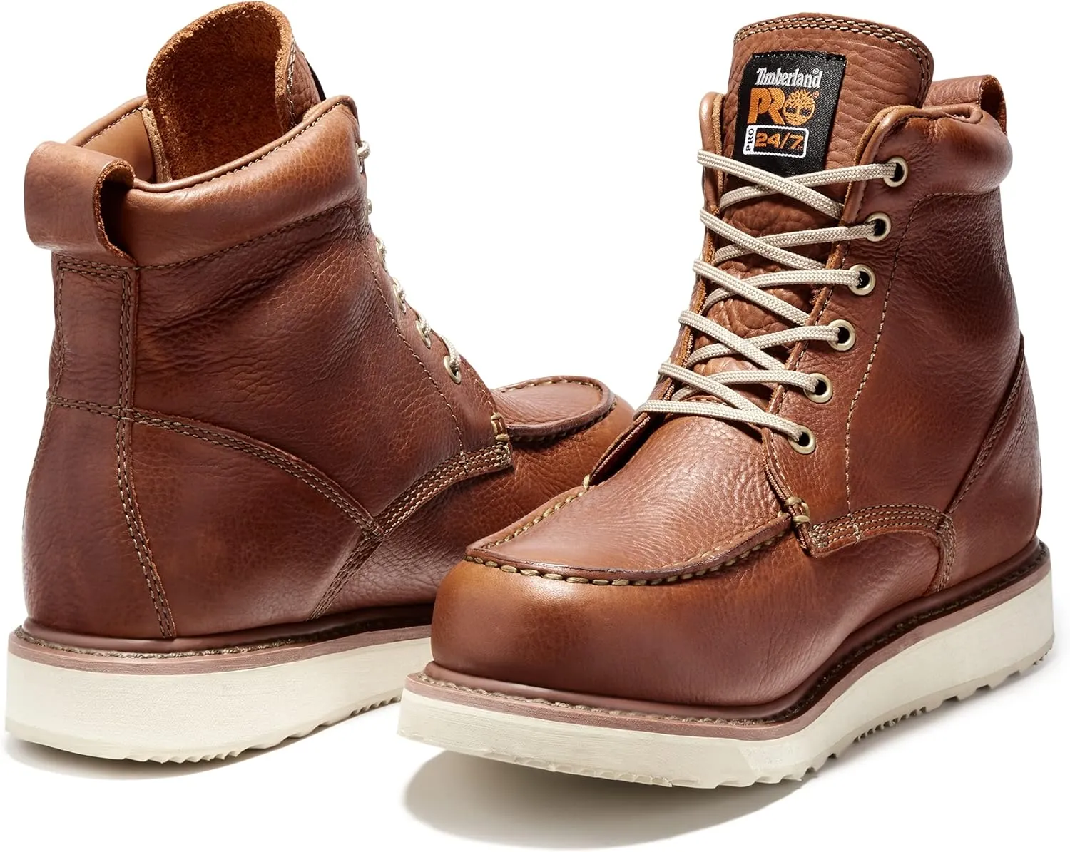 Timberland PRO Men's PRO Wedge 6" Moc Soft Toe Industrial Work Boot