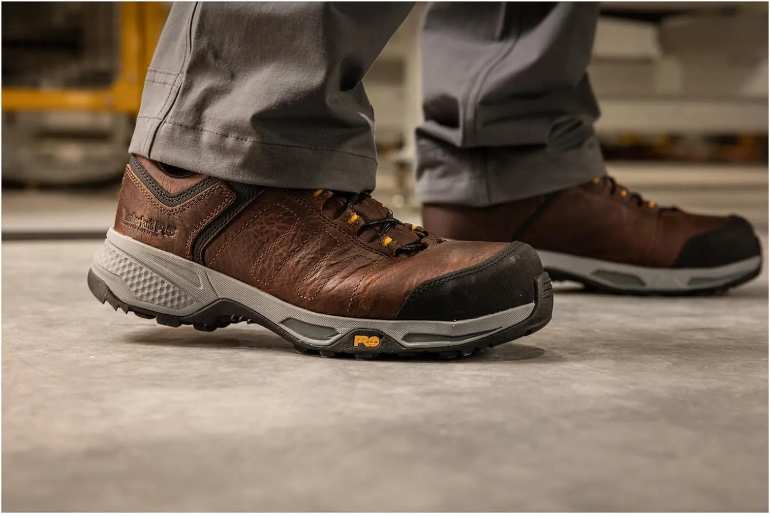 Timberland PRO Men's Switchback 6 Inch Composite Safety Toe Waterproof Industrial Hiker Work Boot
