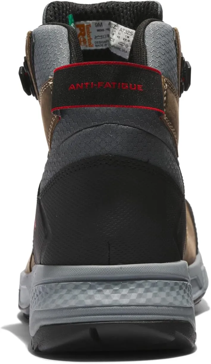 Timberland PRO Men's Switchback 6 Inch Composite Safety Toe Waterproof Industrial Hiker Work Boot