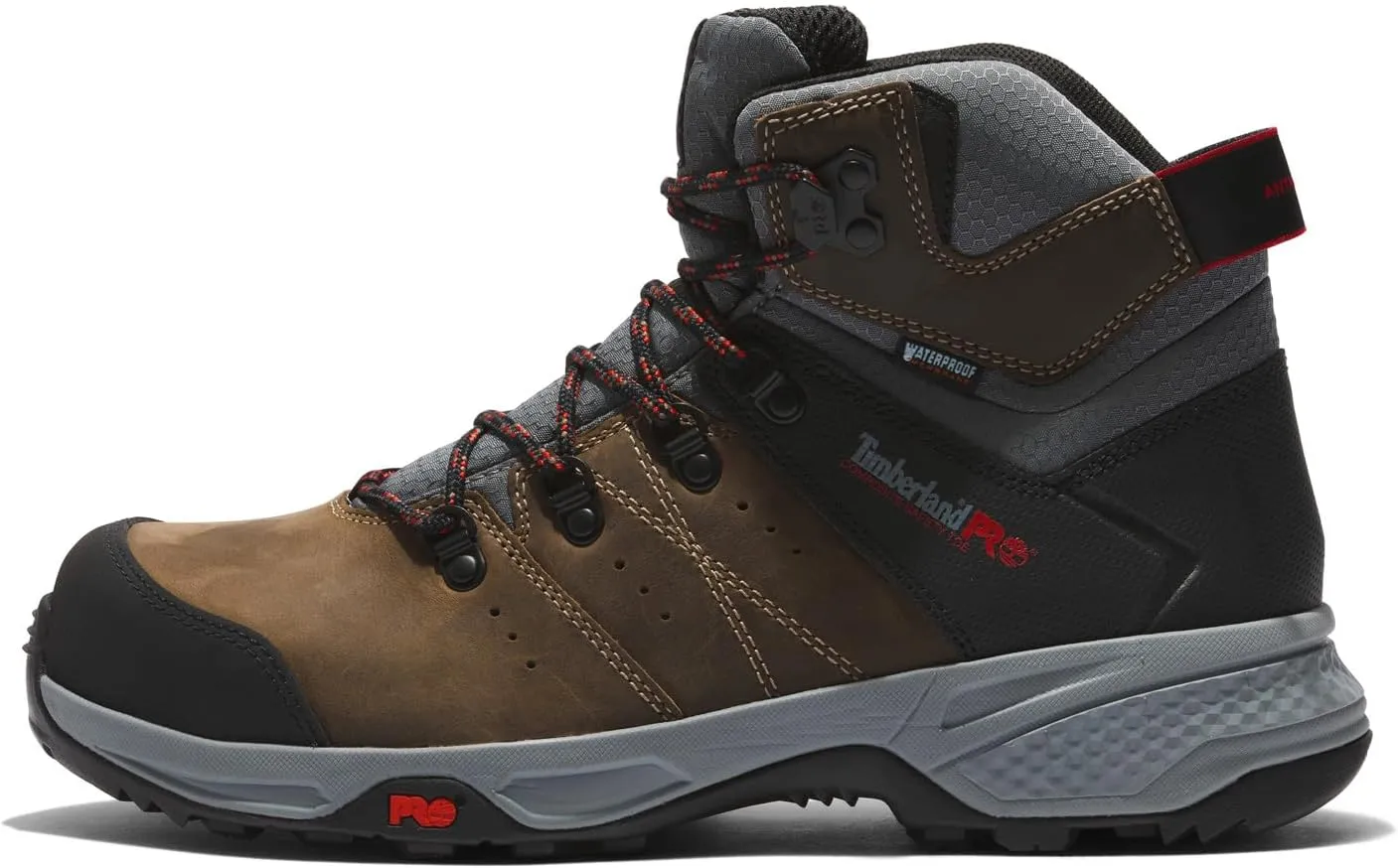 Timberland PRO Men's Switchback 6 Inch Composite Safety Toe Waterproof Industrial Hiker Work Boot