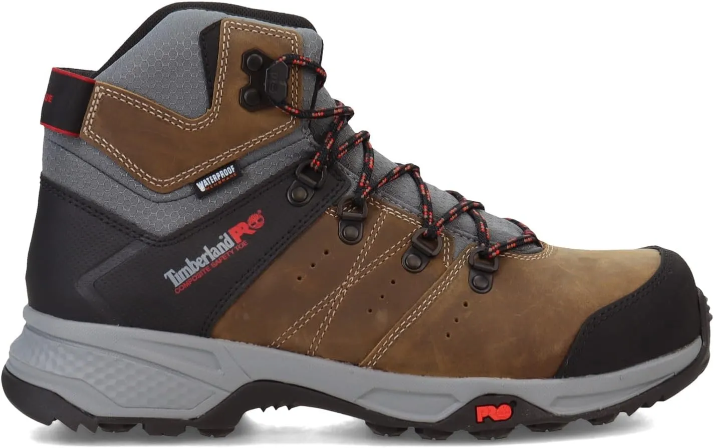 Timberland PRO Men's Switchback 6 Inch Composite Safety Toe Waterproof Industrial Hiker Work Boot