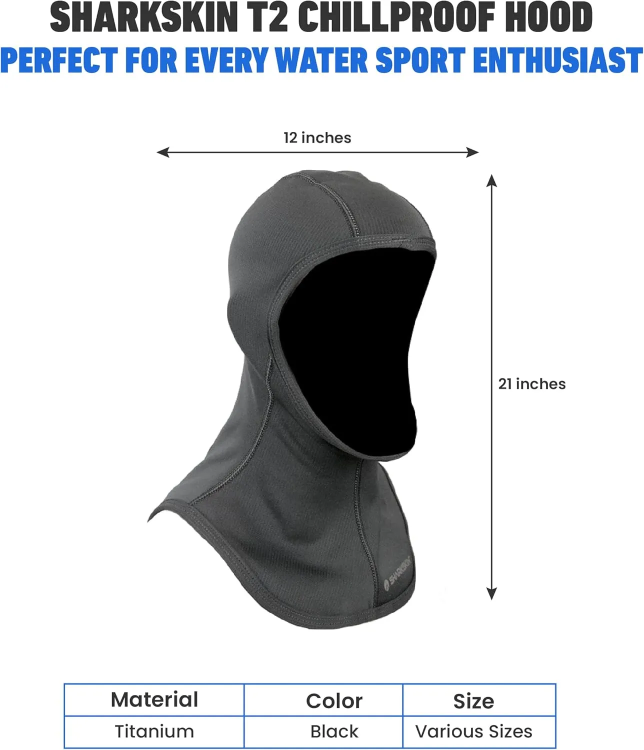 Titanium 2 Chillproof Hood