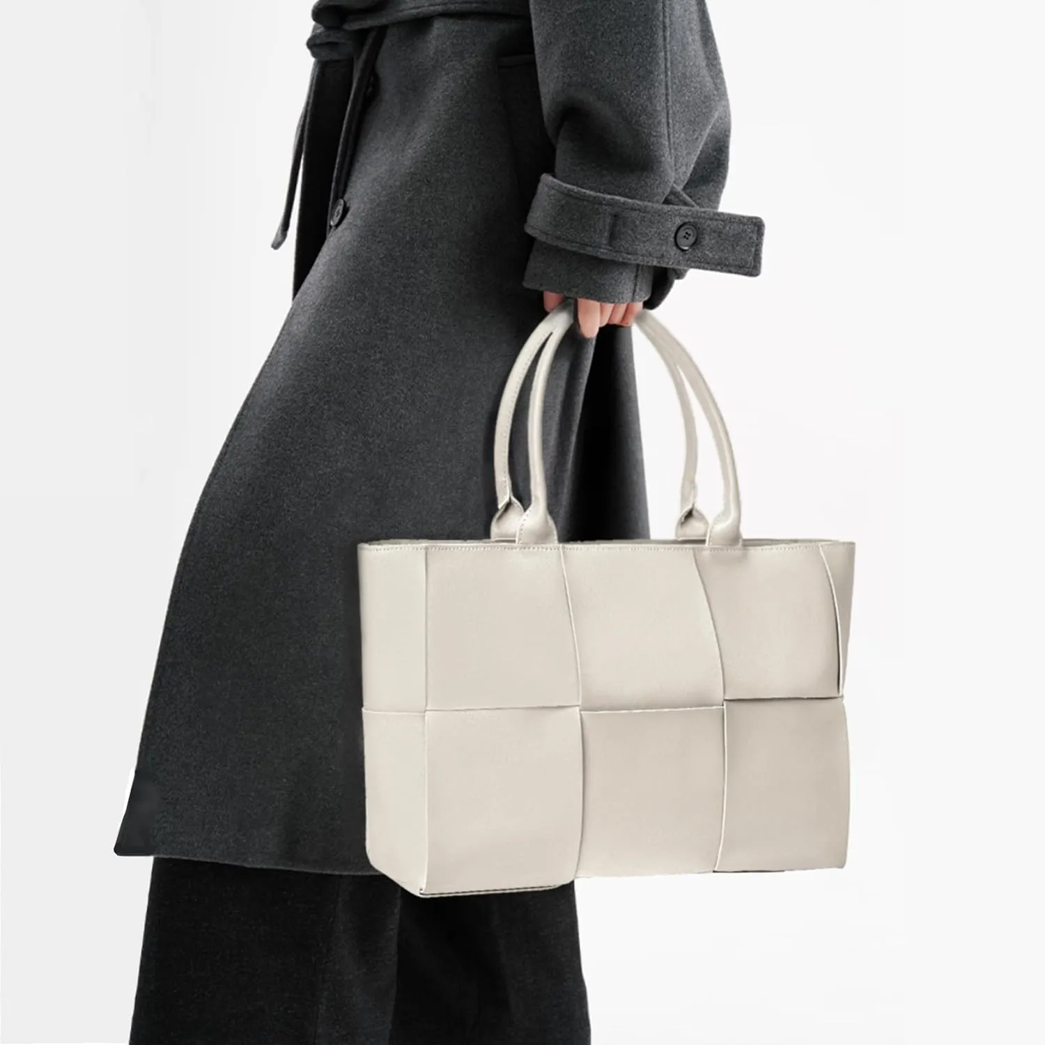 Tote Bag for Women Leather Shoulder Bag Large Purse Handbag