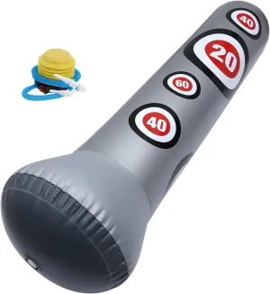 Totority Inflatable Sandbag Toy Boxing Column for Boys and Girls Children's Tumbler Hand-Eye Coordination Random Color