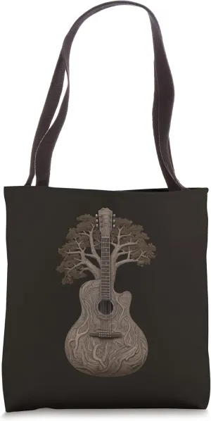 Tree of Life Acoustic Guitar Tote Bag