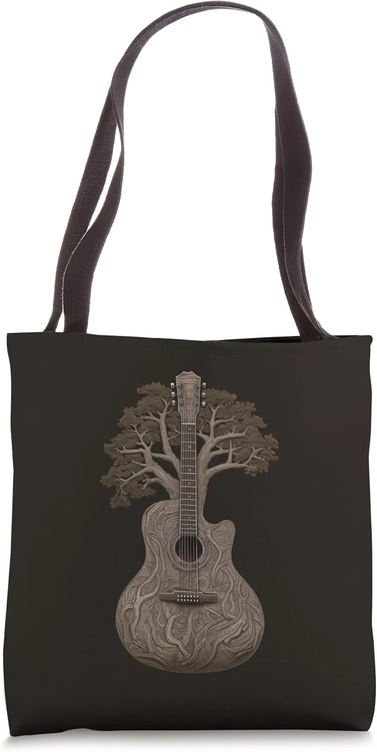 Tree of Life Acoustic Guitar Tote Bag