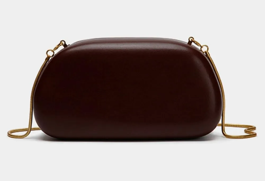 Trendy Vegan Leather Clutch Bag Evening Handbag Y2K Crossbody Bag For Women Womens Casual Summer Beach Purse Metal Handle