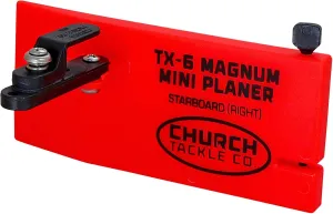 TX-6 Magnum Mini Planer Starboard by Church Tackle Co