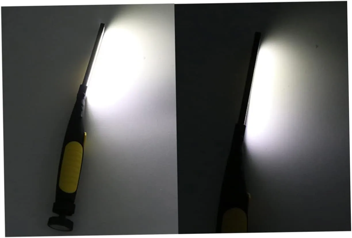 Uonlytech Cob Work Light Cob Pen Light Rechargeable Torch Abs Housing Rotatable for 180 Degree Half 360 Degree Full Coverage
