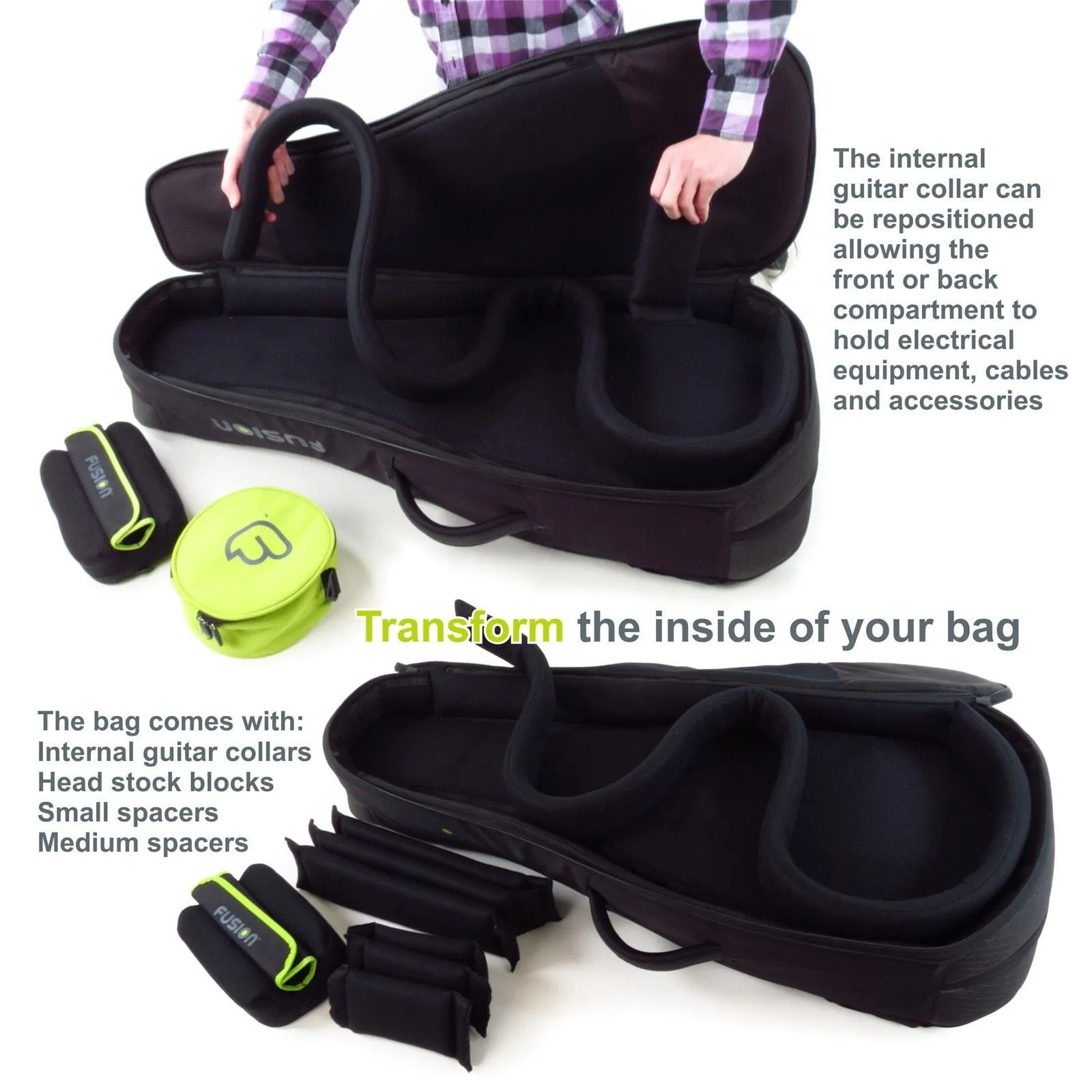 Urban Double Electric Guitar Bag
