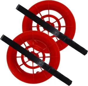 Vaguelly Kite Accessories Winder Tool 2pcs Abs Plastic Hand Wheel for Boys and Girls