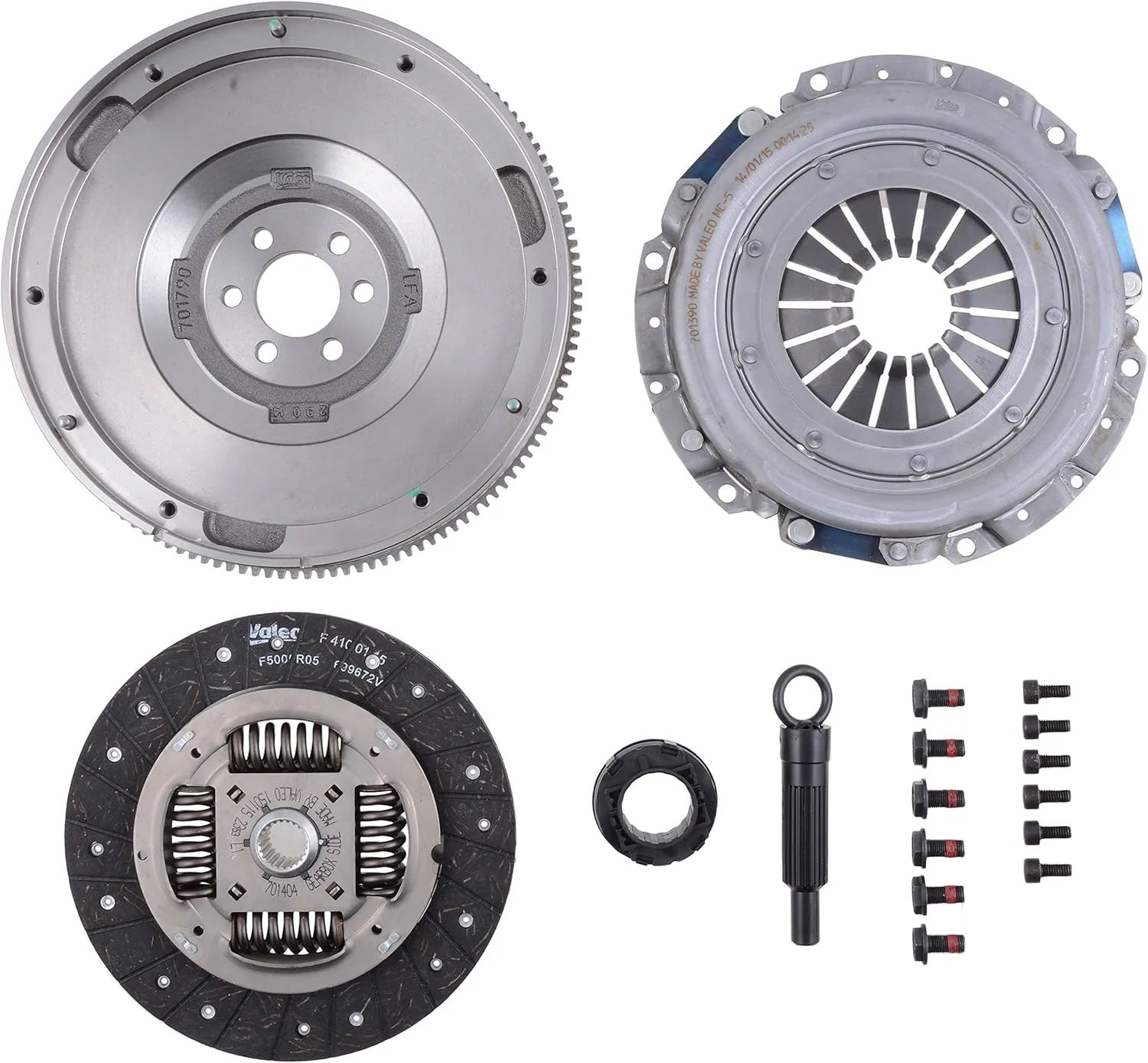 Valeo Service 52285615 Solid Flywheel Conversion Kit Compatible with Select Audi and Volkswagen Models