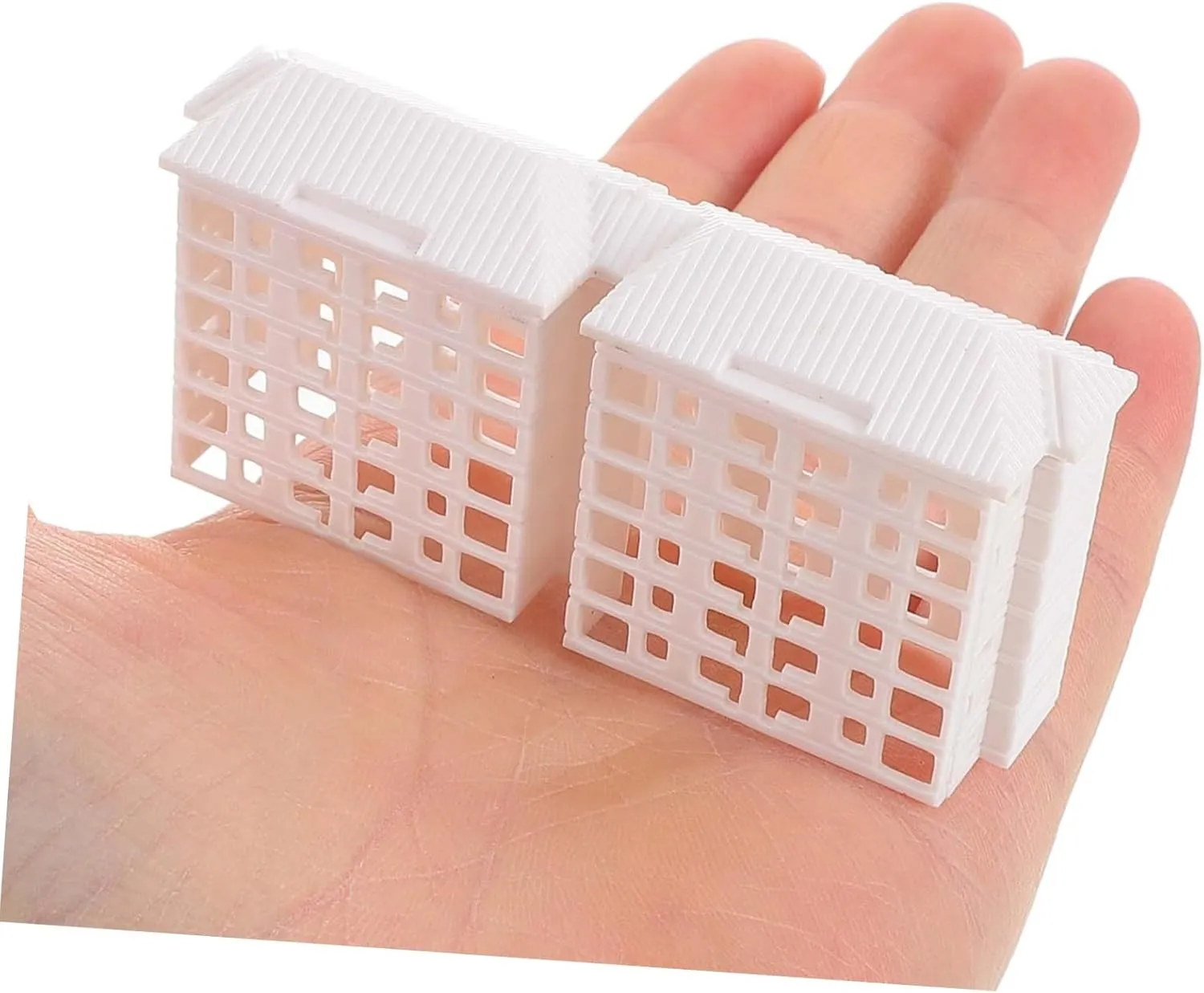 VICASKY 5pcs Mini Building Model Miniature House for Boys and Girls Landscape Decor Lightweight and Easy to Use for Table and Scene Layout Realistic Craftsmanship for Authenticity