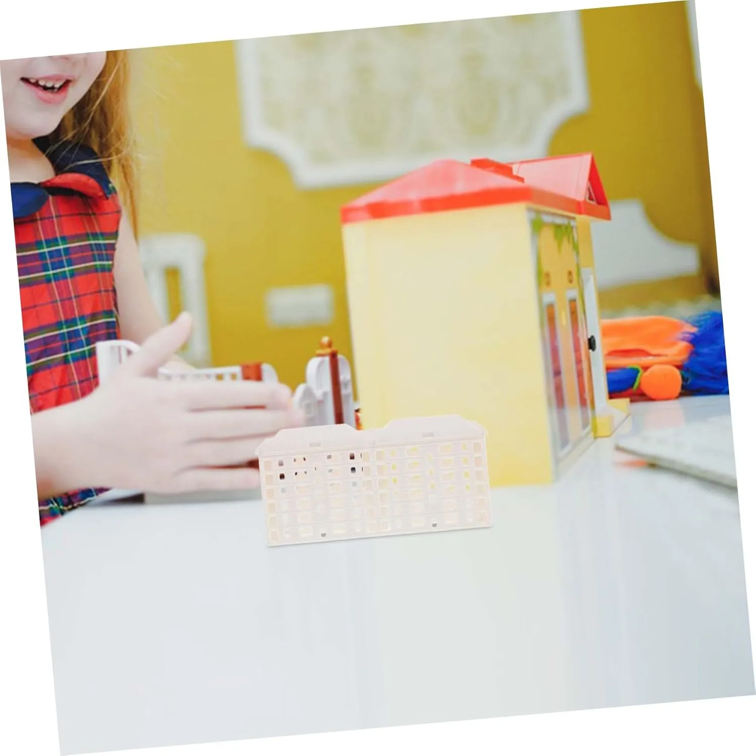 VICASKY 5pcs Mini Building Model Miniature House for Boys and Girls Landscape Decor Lightweight and Easy to Use for Table and Scene Layout Realistic Craftsmanship for Authenticity