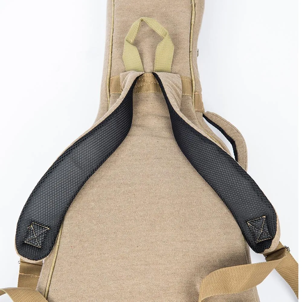 Vintage Canvas Carry Bag ~ Electric Guitar