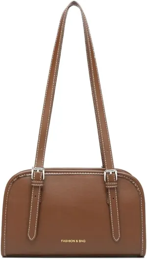 Vintage Shoulder Bags for Women Vegan Leather Hobo Handbags Y2k Purse Top Handle Tote Clutch with Adjustable Strap