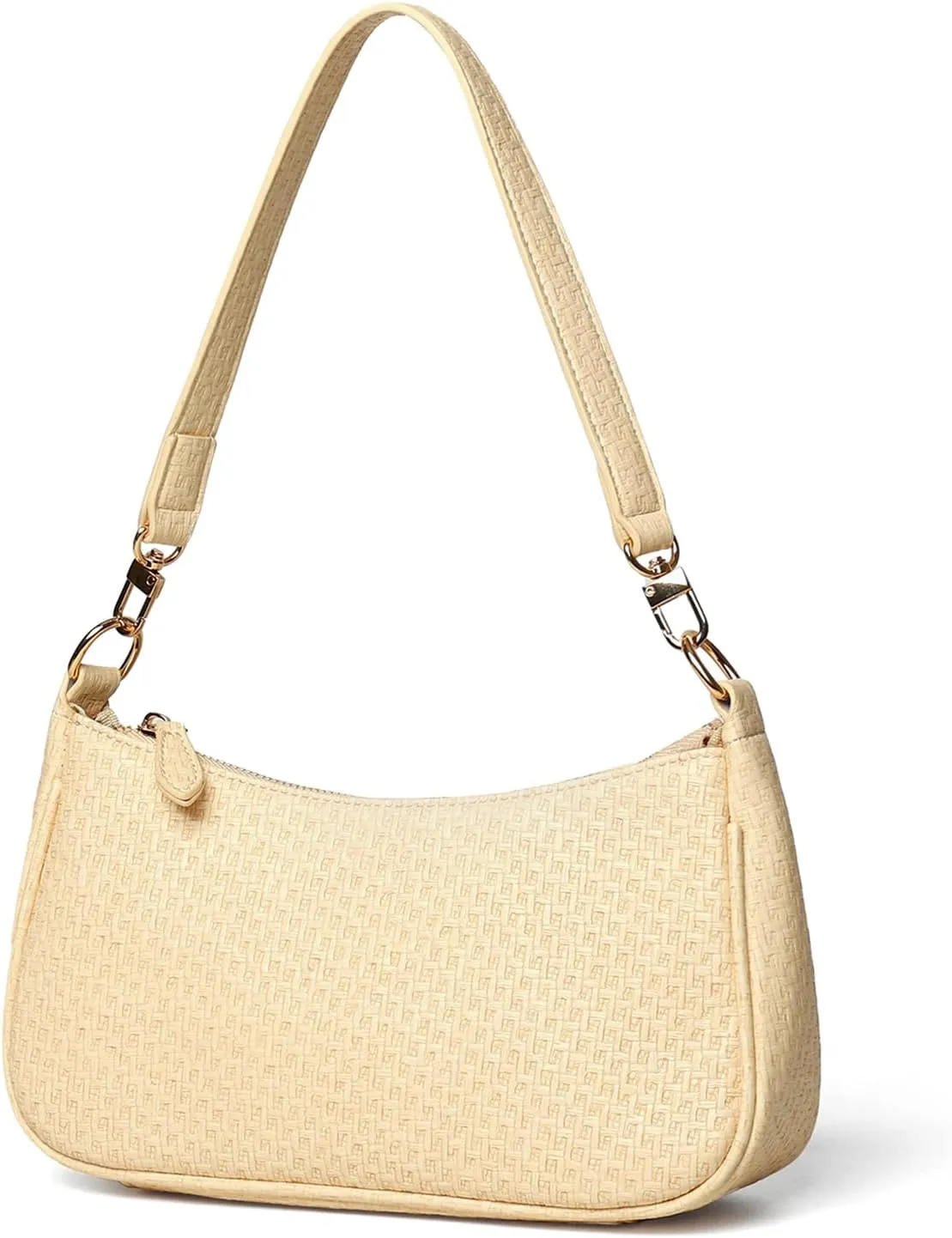 VODIU Clutch Tote Handbags with 2 Removable Straps and Zipper Closure Crossbody Bags Shoulder Purse Handbag for Women