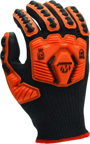 Walker's Men's A7 Cut & Impact Resistant Extra Protection Waterproof Heavy-Duty Shell Work Gloves w/Foam Palm & TPR Bumpers, X-Large