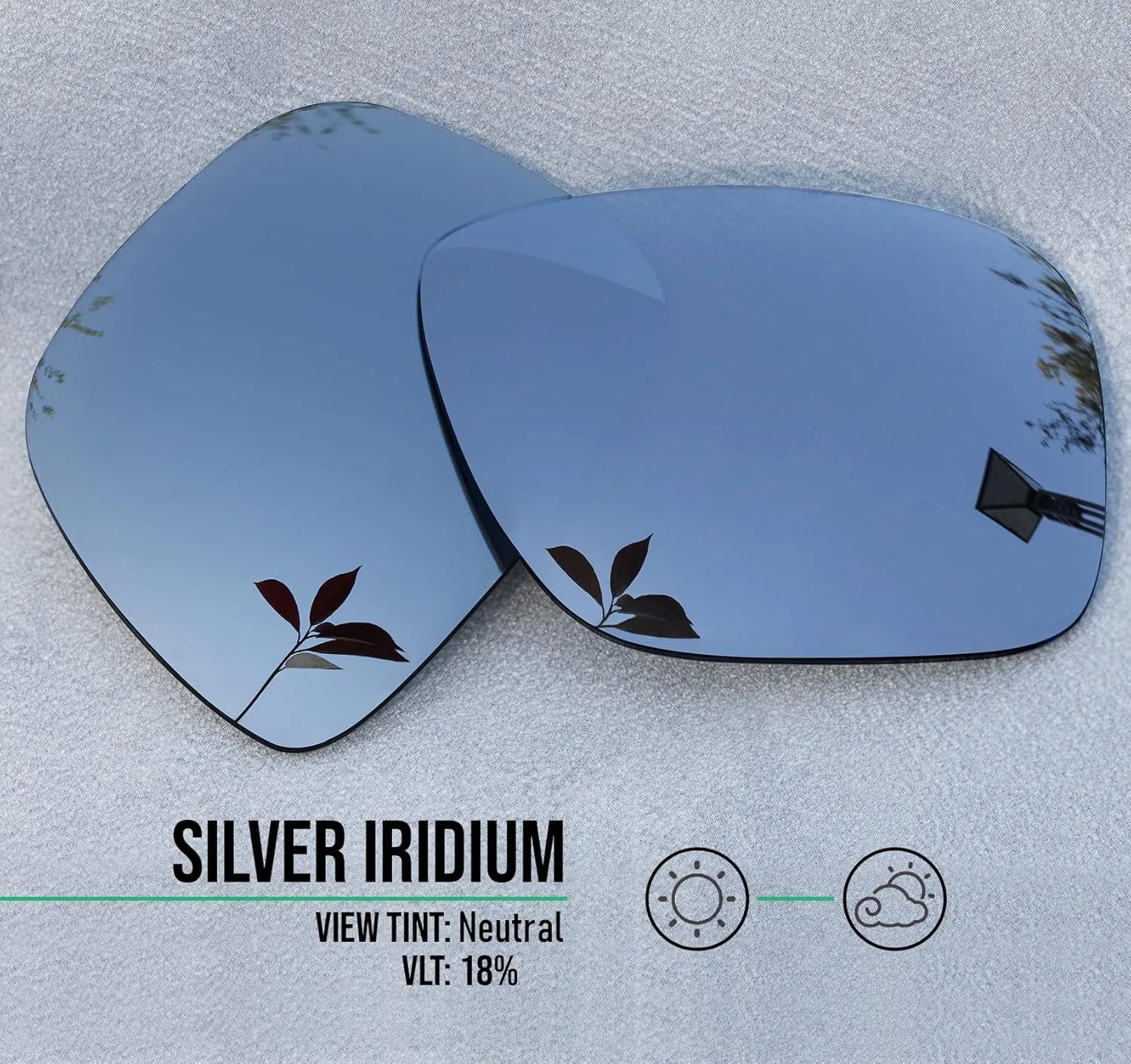 Well-aimed Replacement Lenses Compatible with Wiley X P-17 Sunglasses - More Options
