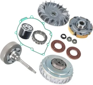 WFLNHB Primary Drive Clutch Sheave Clutch Carrier Housing Oneway Replacement for Hisun 500 700 Replacement for Massimo Alligator 500 700