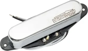 Wilkinson WOVT Low Gauss Vintage Nashville Ceramic Neck Telecaster Pickup for Tele Style Electric Guitar, Chrome