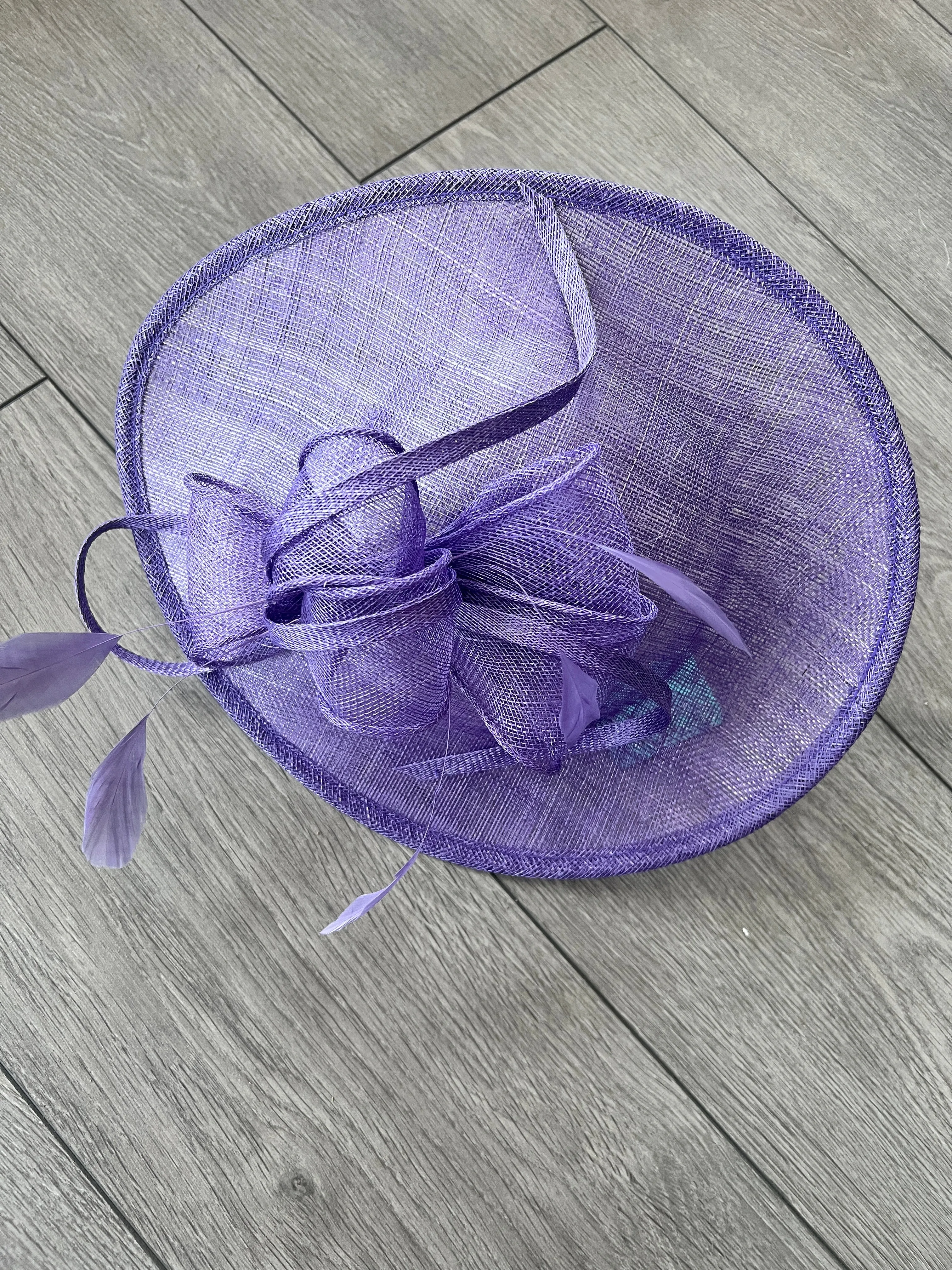 Wisteria Teardrop Disc Fascinator