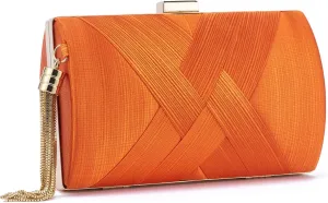 Women Clutch Bag Evening bag Fringed Evening Handbag,Lady Party Wedding Clutch Purse Chain Shoulder Cross Body Bag