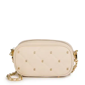 Womens Holland Cooper Cream Soho Mini Quilted Camera Bag