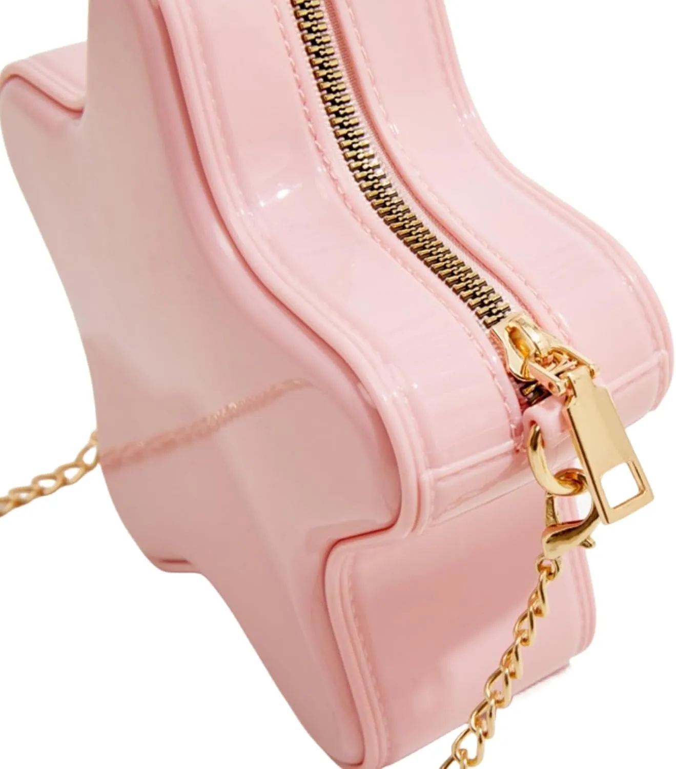 Women's Mini Star Tote Bag, Women's Cute PU Leather Hobo Bag Chic Star Crossbody