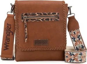 Wrangler Crossbody Bags for Women Vintage Hand Woven Shoulder Purse