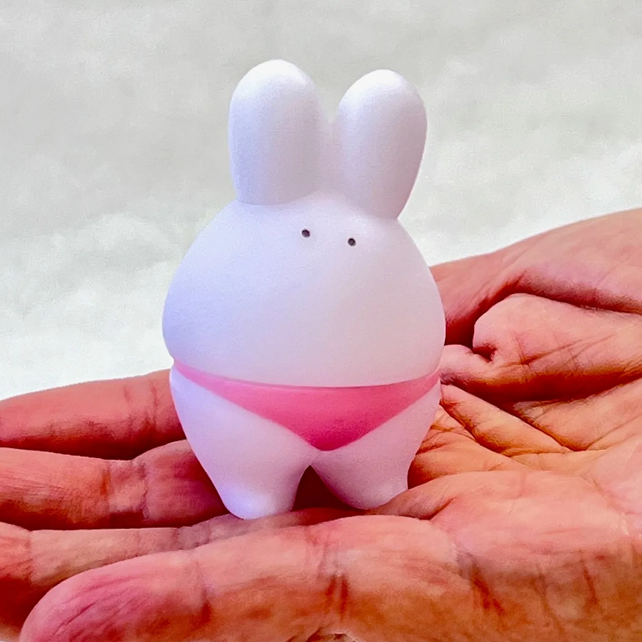 X 70708 SUMO RABBIT FIGURINES-DISCONTINUED