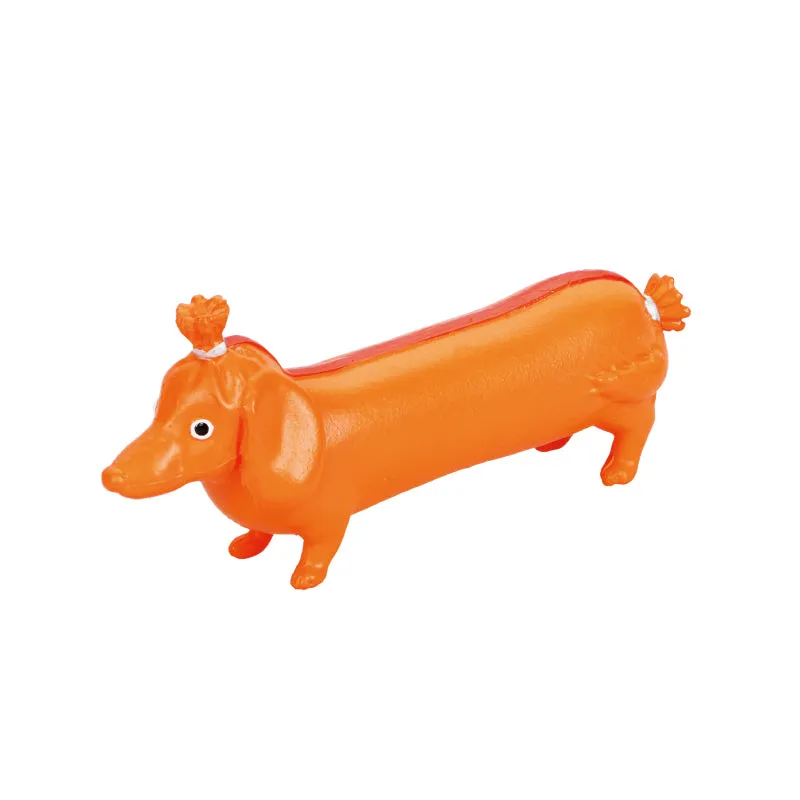 X 70961 Hot Dog Dog Figurine Capsule-DISCONTINUED