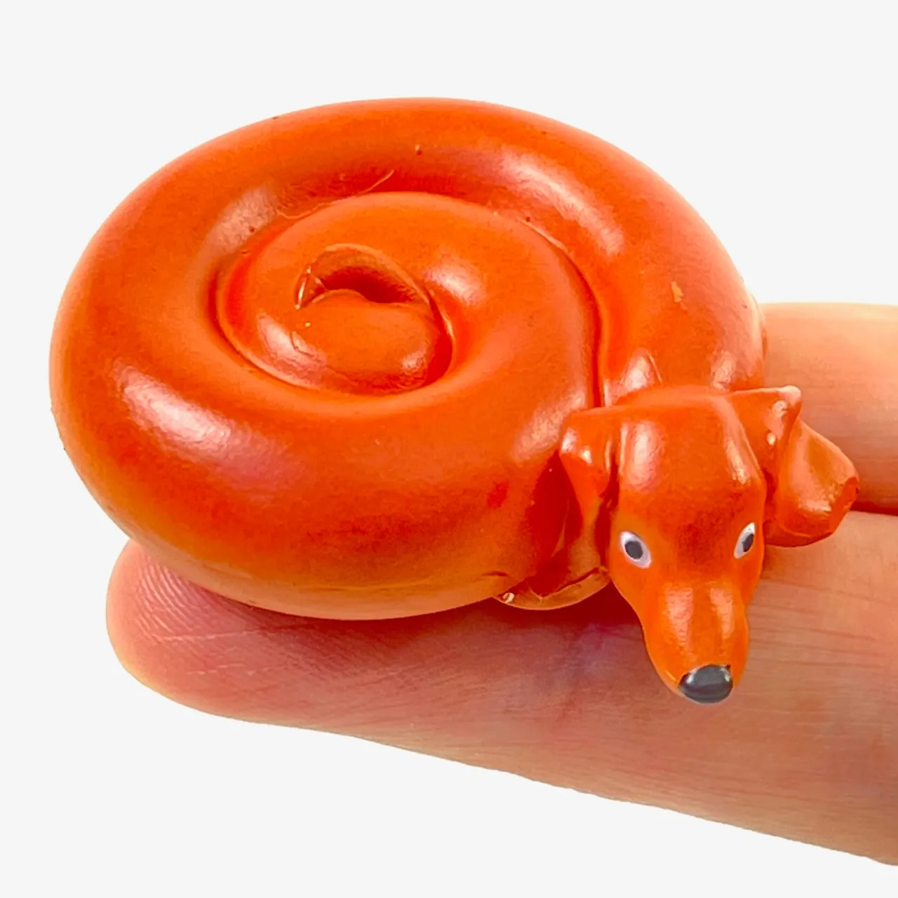 X 70961 Hot Dog Dog Figurine Capsule-DISCONTINUED