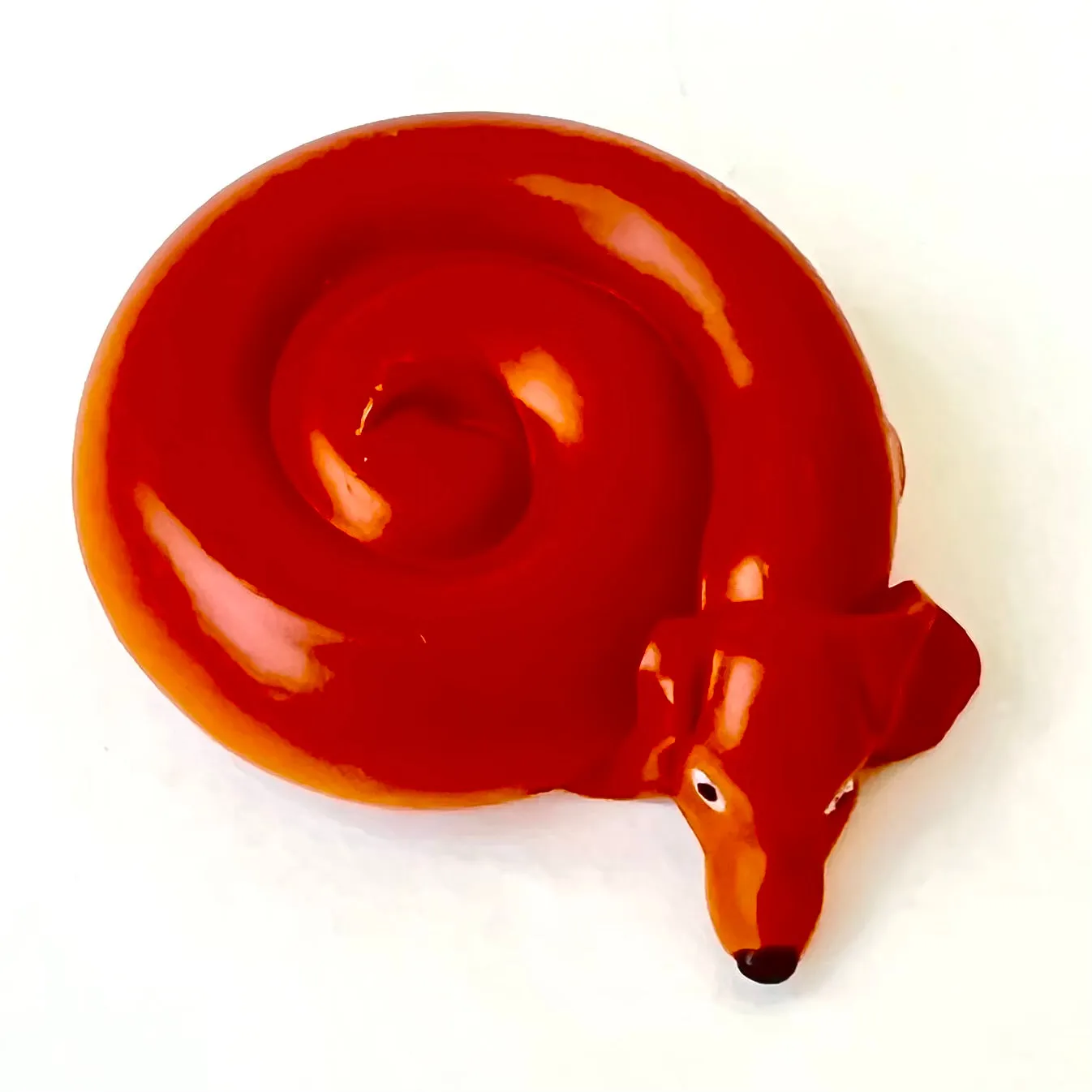 X 70961 Hot Dog Dog Figurine Capsule-DISCONTINUED
