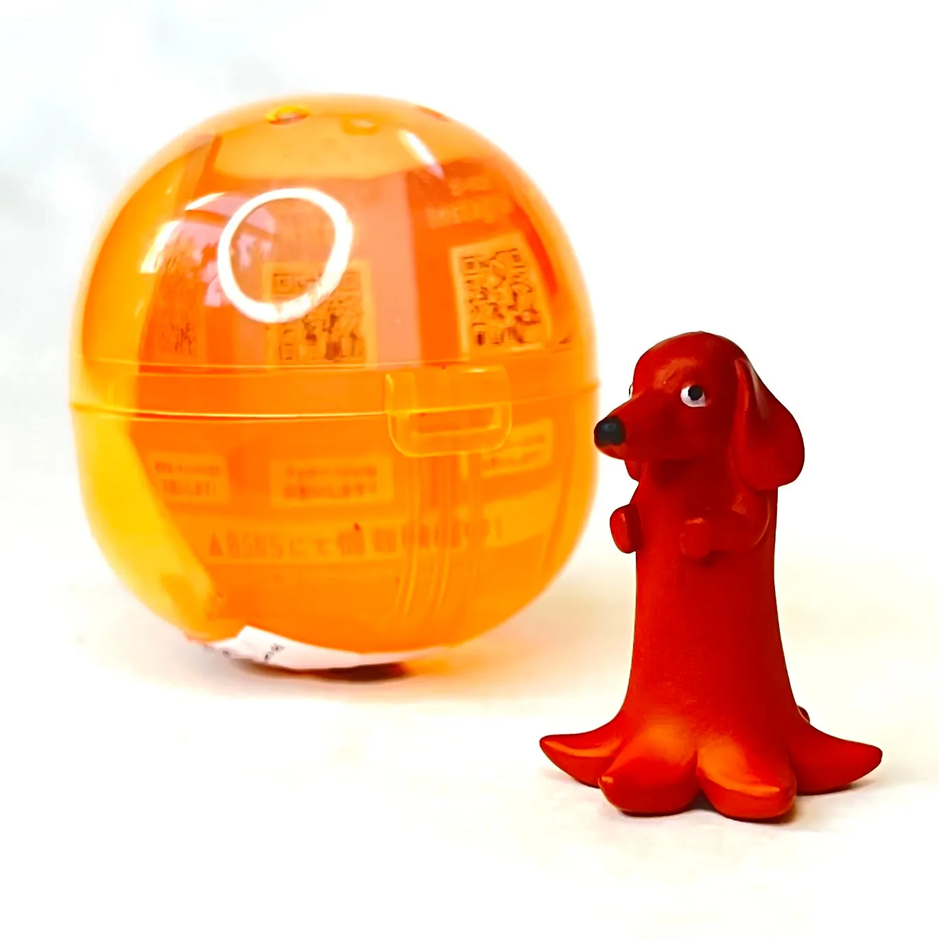X 70961 Hot Dog Dog Figurine Capsule-DISCONTINUED