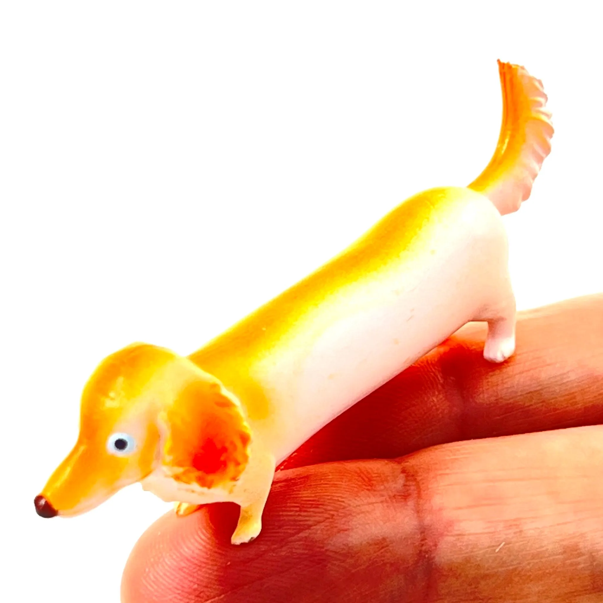 X 70961 Hot Dog Dog Figurine Capsule-DISCONTINUED