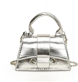Y2K Top Handle Bag for Women, Stylish Mini Purses Crossbody Shoulder Bags, Clutch for Cocktail Party Prom