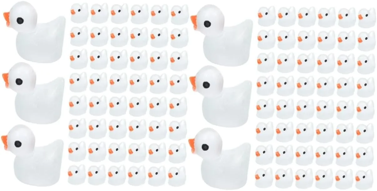 YARNOW 2sets Mini Figurines Resin Craft Decors Car Mini Decor Garden Miniature Ornament 100pcs*2