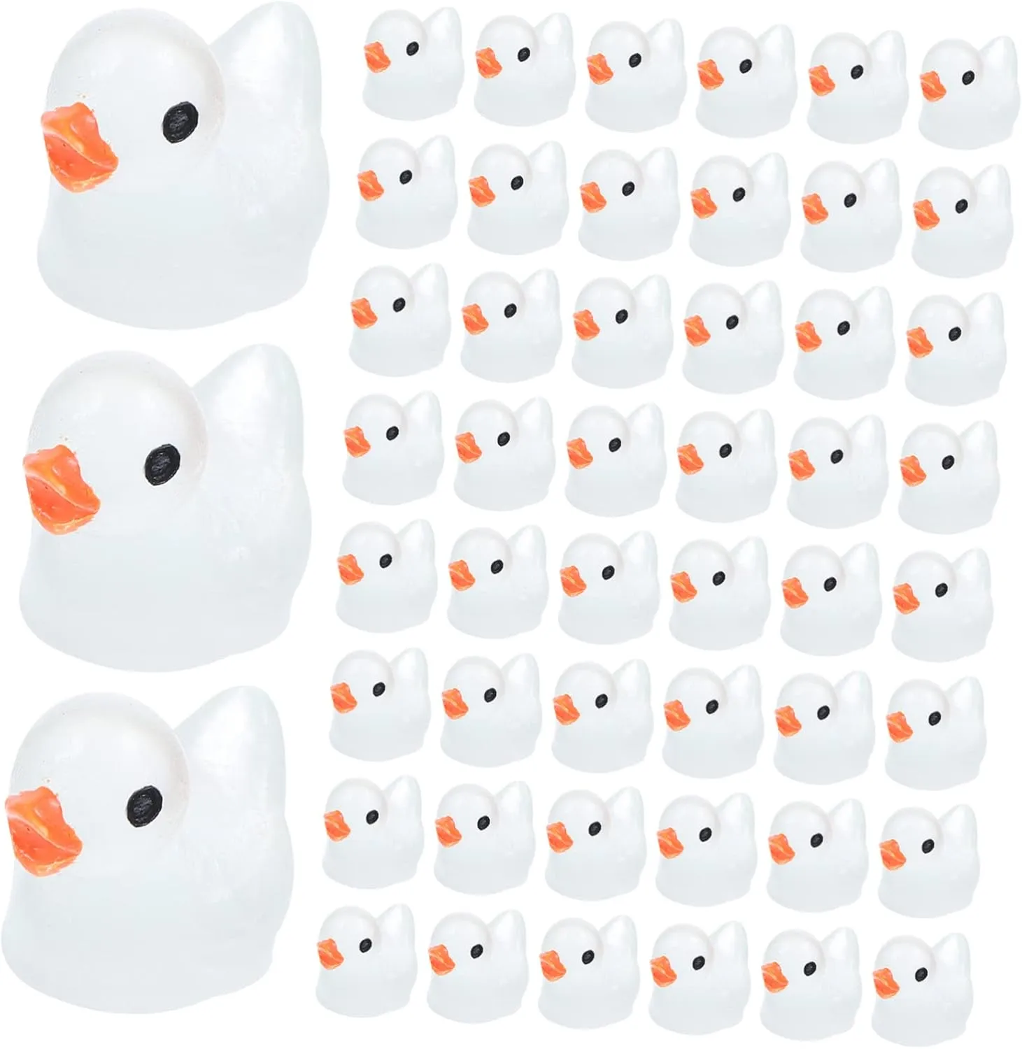 YARNOW 2sets Mini Figurines Resin Craft Decors Car Mini Decor Garden Miniature Ornament 100pcs*2